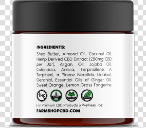 Farmshop Hand Recovery Recovery Rub Dry Cracked Hand   Cbd Ingredients Png  Transparent Png