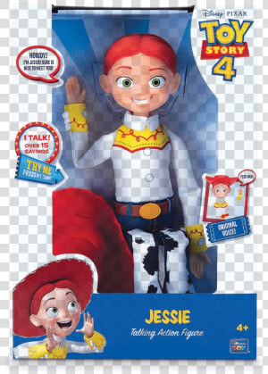 Toy Story 4 Jessie Talking Action Figure Title Toy   Woody Toy Story 4 Toy  HD Png Download