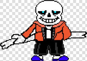 Disbelief Sans Phase 1 Sprite Clipart   Png Download  Transparent Png