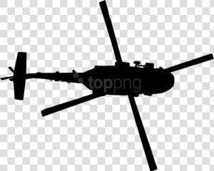 Free Png Helicopter Top View Silhouette Png   Helicopter Top Down View  Transparent Png