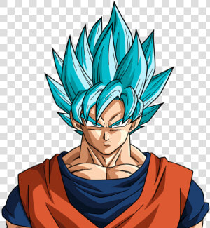 Goku Super Sayajin Blue  HD Png Download