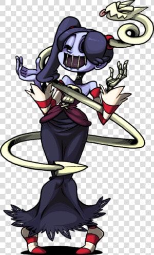 Skullgirls Fictional Character Cartoon Mythical Creature   Skullgirls Squigly Png  Transparent Png