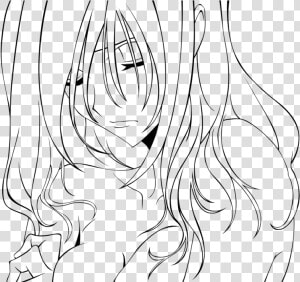 Transparent Anime Lineart Png   Anime Girl Crying Coloring Page  Png Download