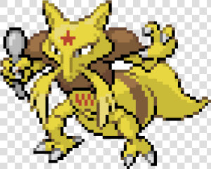 Pokemon Kadabra Sprite Png  Transparent Png