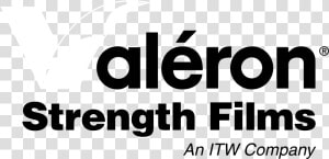 Valeron Strength Films Logo Black And White   Valeron  HD Png Download