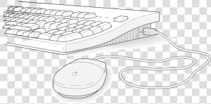 Transparent Keyboard And Mouse Clipart   Mouse And Keyboard Clip Art  HD Png Download