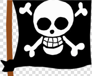 Pirate Flag Clipart   Kid Friendly Pirate Flag  HD Png Download