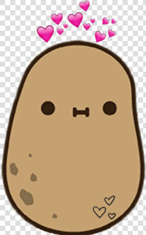  cute  potato  cutepotato   Love You Wholesome Meme  HD Png Download