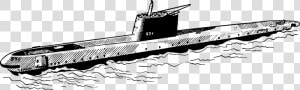 Submarine Clipart Draw   Drawing Images Of Submarine  HD Png Download