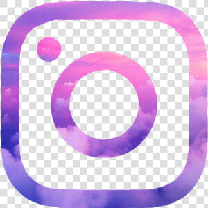  instagram  aesthetic  logo  pink  purple   Aesthetic Tumblr Instagram Logo  HD Png Download