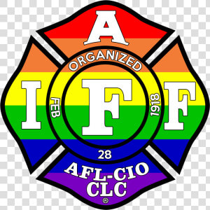 Iaff Logos Rainbow  HD Png Download