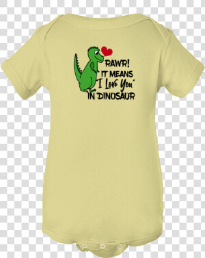 Rawr It Means I Love You In Dinosaur   Cute Christmas Baby Onesies  HD Png Download