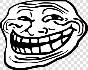 Trollface Png Transparent   Troll Face Without Background  Png Download