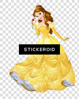 Belle And Beast Beauty Cartoons Disney Princess The   Belle Original Disney Princess  HD Png Download