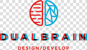 Design   Develop   Dual Brain Logo  HD Png Download