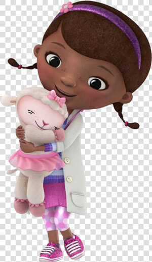 Disney Wonders Graphics Illustrations   Doc Mcstuffins Lambie Hug  HD Png Download