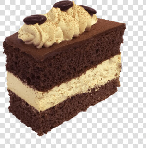 Sponge cake   Mocha Cake Slice Png  Transparent Png