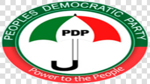 Pdp Logo   Peoples Democratic Party Logo  HD Png Download