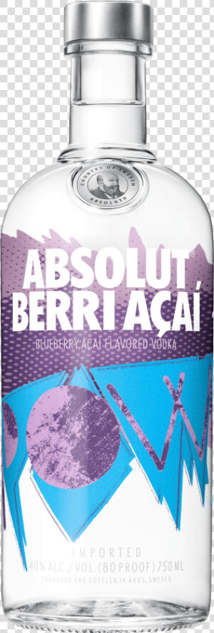 Absolut Vodka Berri Acai  HD Png Download