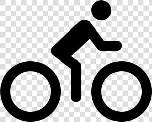 Transparent Biking Clipart   Riding A Bike Sign  HD Png Download