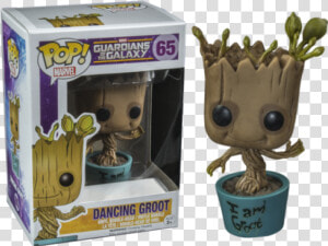 Marvel Guardians Of The Galaxy Dancing Groot Pop Vinyl   Baby Groot Pop  HD Png Download