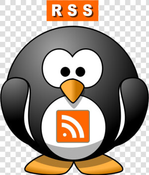 Rss penguin  HD Png Download