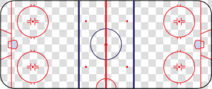 Hockey Rink Neutral Zone  HD Png Download