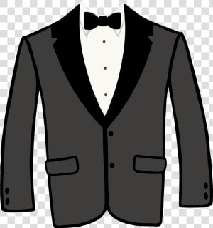 Tux Jacket Svg Cut File   Tuxedo  HD Png Download