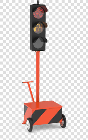 Portable Traffic Lights With Radio Frequency Link Communication   Traffic Light  HD Png Download