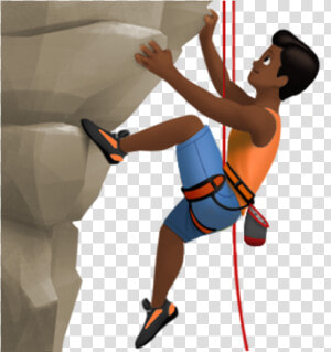 Climbing Png Page   Rock Climbing Emoji Png  Transparent Png