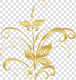 Ornement   Gold Ornaments Transparent  HD Png Download