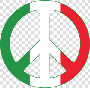 Italy Peace Symbol Flag 3 Peace Flags Peace Symbol   Logo Vespa Italia Vektor  HD Png Download