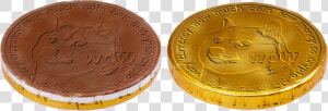 Chocolate Dogecoin  HD Png Download