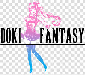 Doki Fantasy Final Fantasy X Text Logo   Final Fantasy 7  HD Png Download