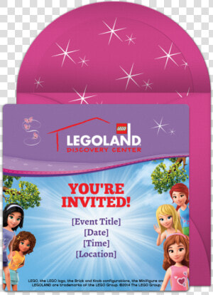 Legoland Invitation  HD Png Download