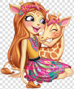 Enchantimals Gillian Giraffe And Pawl   Felicity Fox Enchantimals  HD Png Download