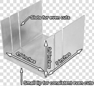 Stainless Steel Mitre Box For Soap Cutting miter Box   Paper  HD Png Download