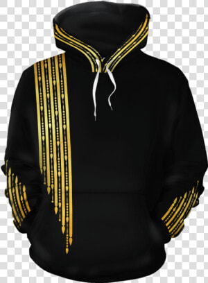 Gold Pattern 1 All over Hoodie Class   Hoodie  HD Png Download