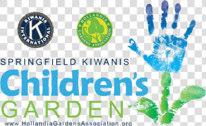 The Kiwanis Children S Garden Will Be The Home Garden   Hand  HD Png Download