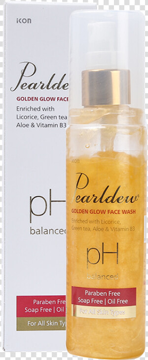 Pearldew Golden Glow Face Wash   Cosmetics  HD Png Download