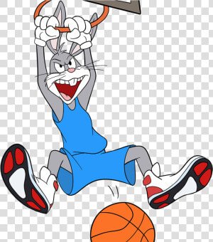 Bugs Bunny Space Jam Png   Basketball Bugs Bunny Space Jam  Transparent Png