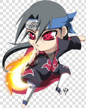 Chibi Katon Goukakyuu No Jutsu By Chillovery   Chibis De Boruto  HD Png Download