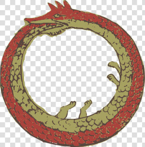 Circle games symbol   Ouroboros Dog  HD Png Download