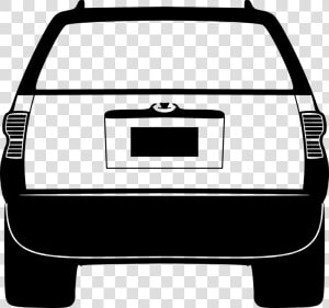 Tailgate  Suv  Station Wagon  Suburban  Car  Vehicle   Car Back Vector Png  Transparent Png