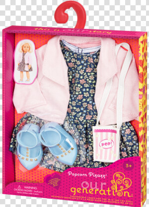 18 inch Doll Outfit Packaging   Our Generation  HD Png Download