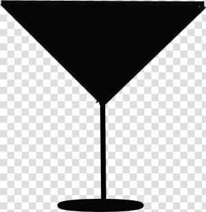 Transparent Martini Glass Clipart   Black Martini Glass Clipart  HD Png Download