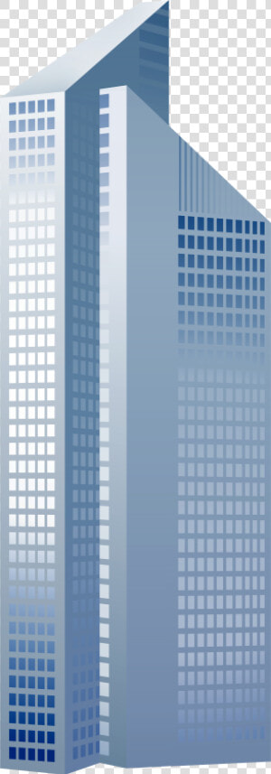 Modern Blue Skyscraper Png Clipart   Modern Building Clipart Png  Transparent Png