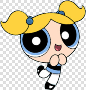  powerpuffgirls  bubbles  blue   Blue Powerpuff Girl Transparent  HD Png Download