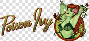 Bombshells Poison Ivy Logo   Comic Poison Ivy Logo  HD Png Download