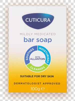 Cuticura Mildly Medicated Bar Soap  HD Png Download